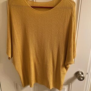 Lightweight Mustard color top